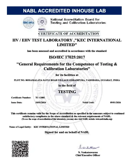 NABL Certificate